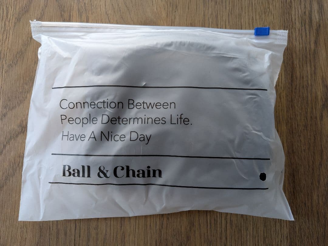 【新品未開封】Ball & Chain 神戸限定エコバッグ　ハート　ネイビー