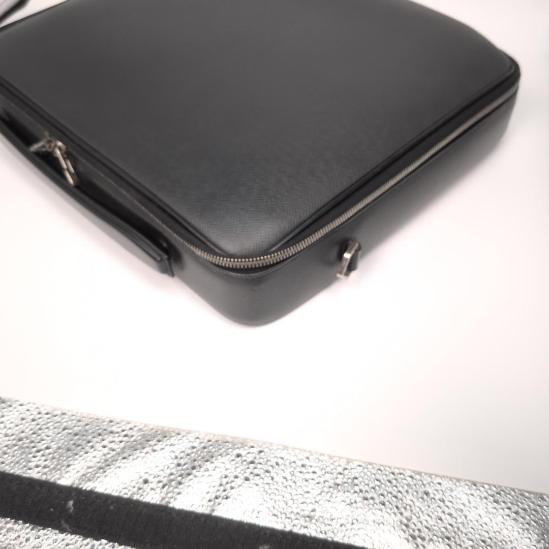 良品✨ルイヴィトン ビジネスバッグ タイガ レザー グレー HC