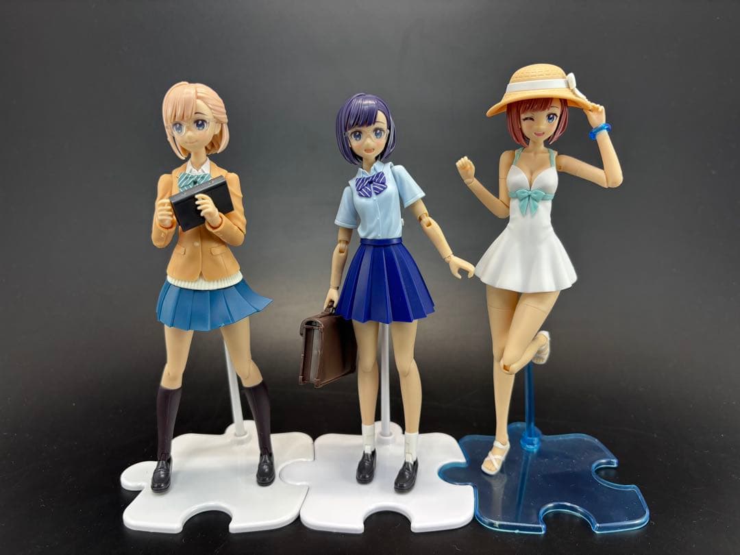 【組立済み】創彩少女庭園　小鳥遊 暦　3体まとめ売り