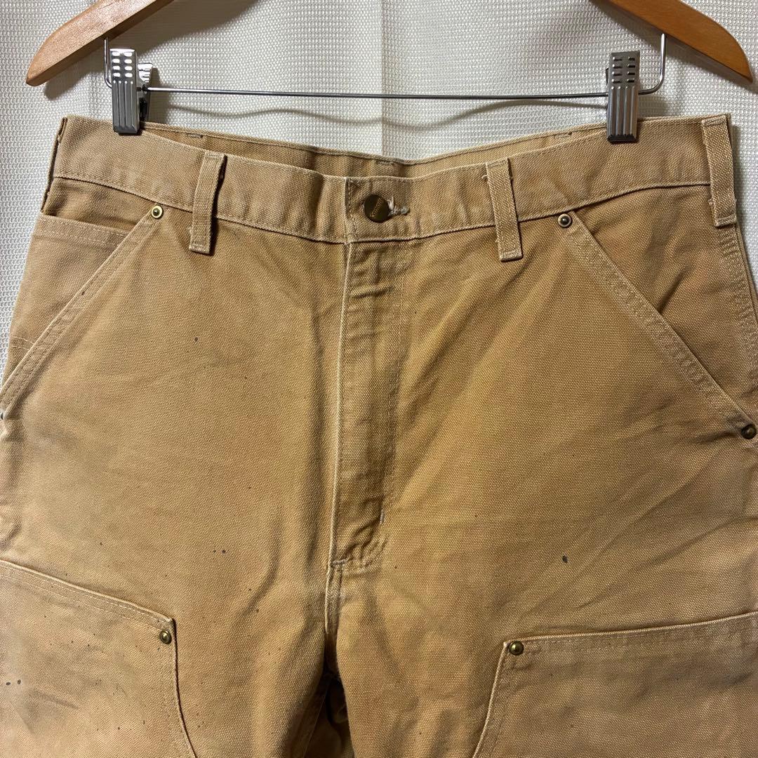 carhartt ダブルニー ペインターパンツ W34 L32 ダック メキシコ