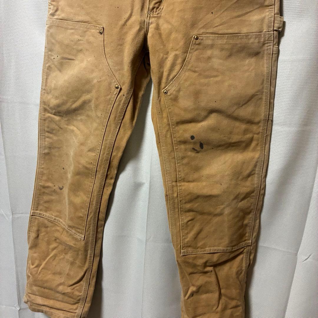 carhartt ダブルニー ペインターパンツ W34 L32 ダック メキシコ
