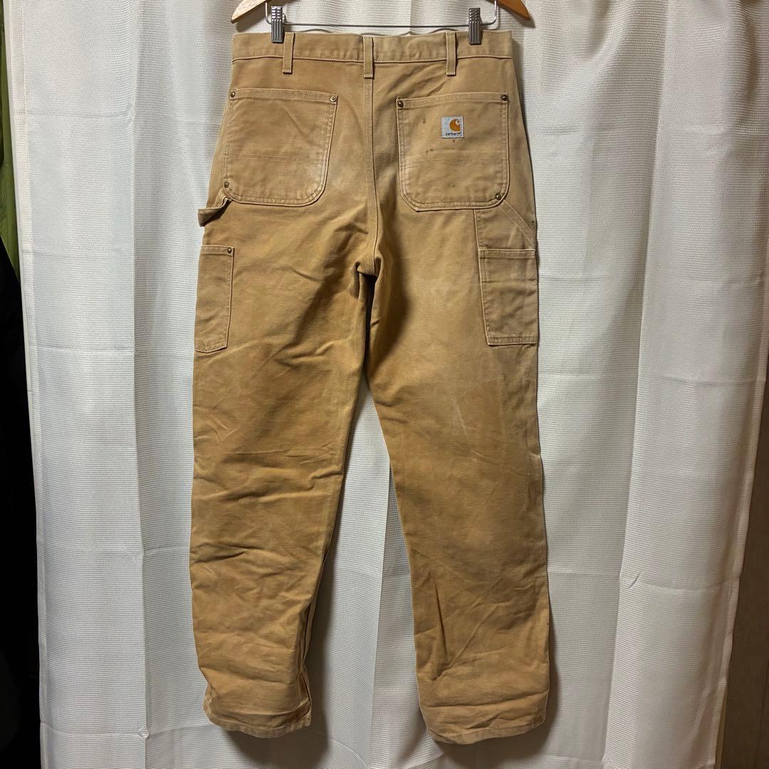 carhartt ダブルニー ペインターパンツ W34 L32 ダック メキシコ