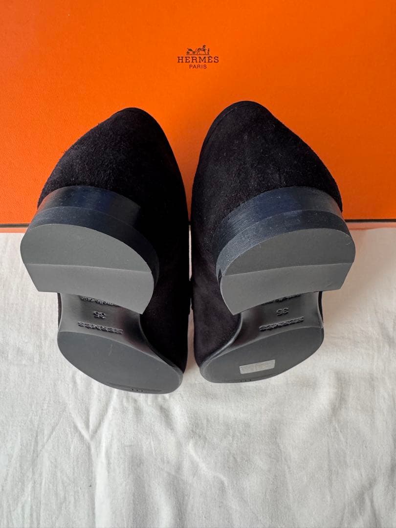 【新品・未使用】HERMESエルメス 2024AWモカシン《パリ》 35