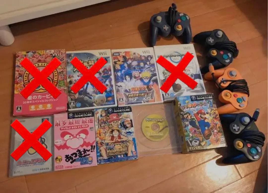エアライド他、ゲームキューブコントローラー、Wii本体(バラ売り可)