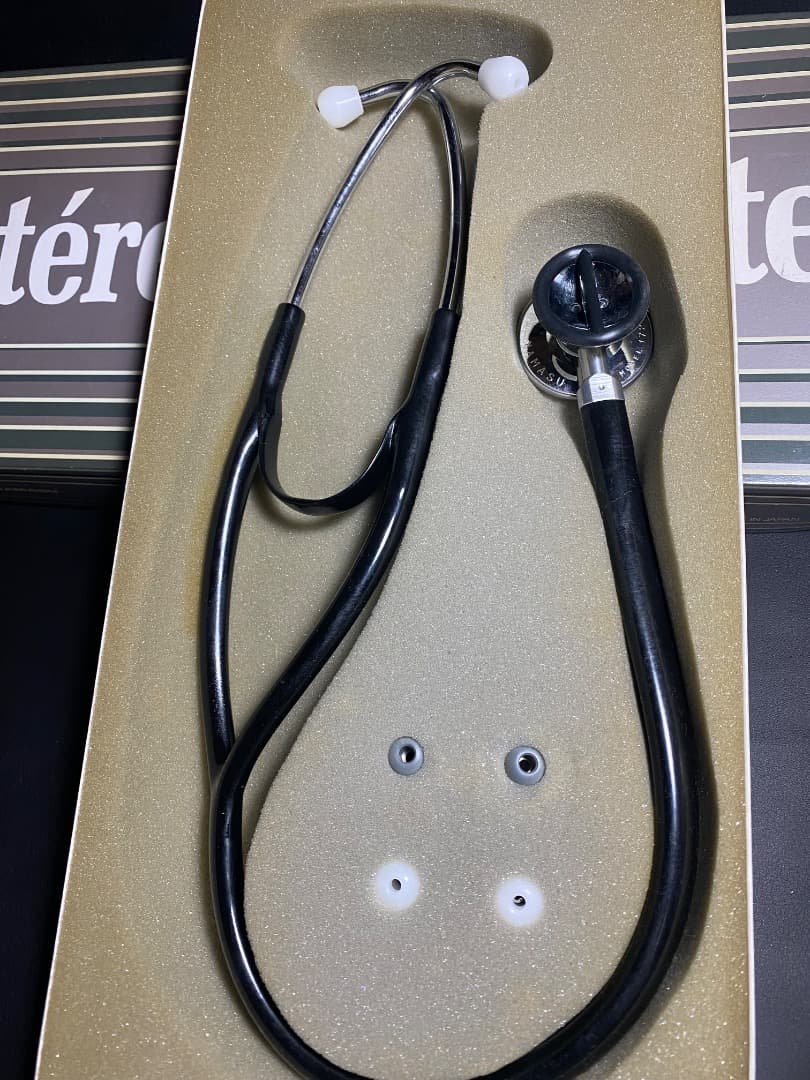 新品未使用 ケンツメディコ 聴診器 172 ステレオフォネット ブラック