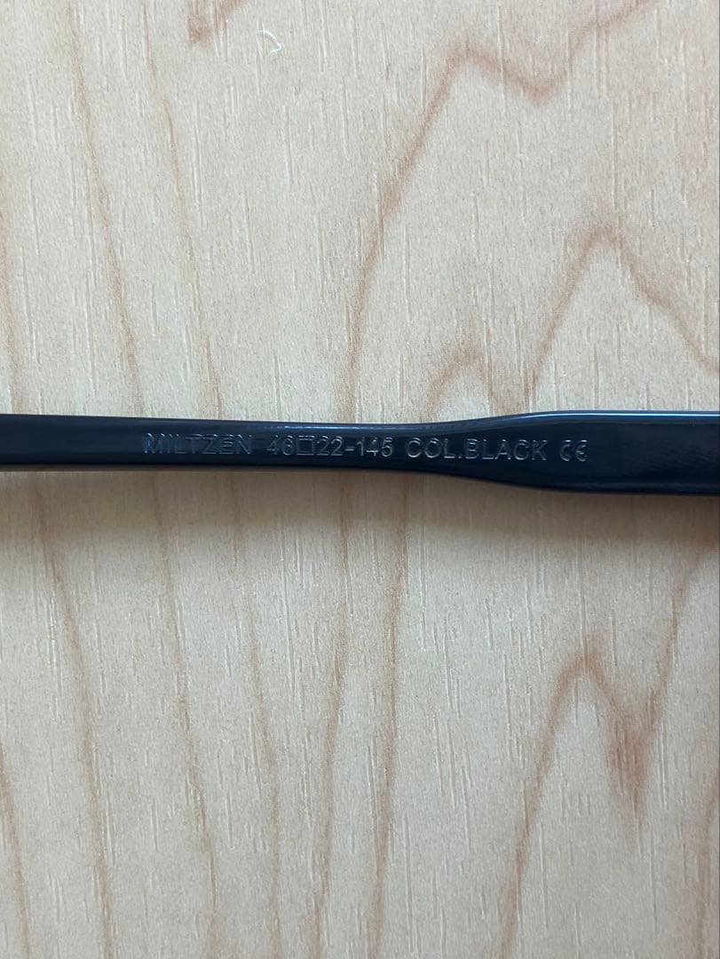 MOSCOT MILTZEN 46⬜︎22 BLACK