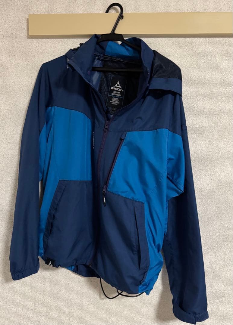 WindCore 空調服 Sサイズ 青　バッテリーセット　ファンセット