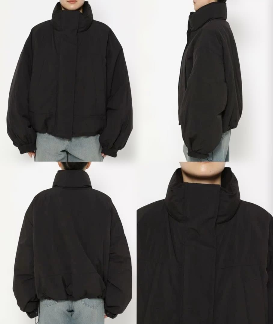 LOWRYS FARM ローリーズファーム モンスターショートコート　ブラック