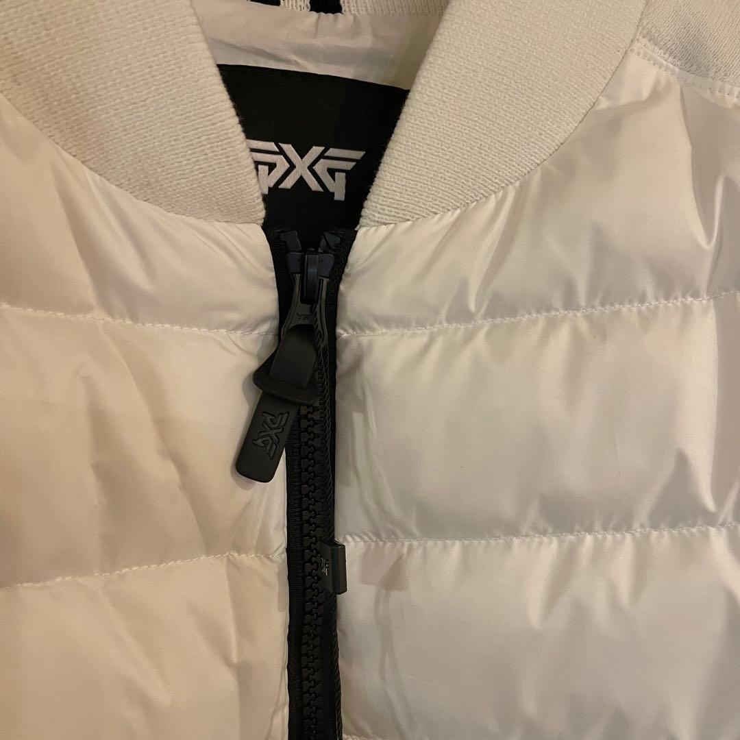 PXG 新作ゴルフ ウェア レディース ジャケット ダウン ニット トップス白S