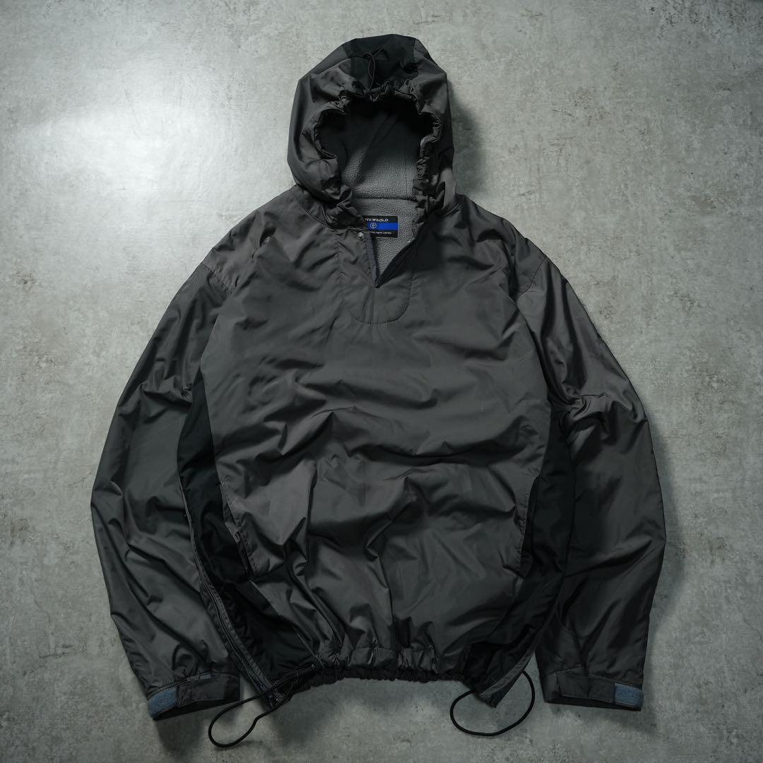 00s R.NEWBOLD archive ナイロンパーカー フリースライナー