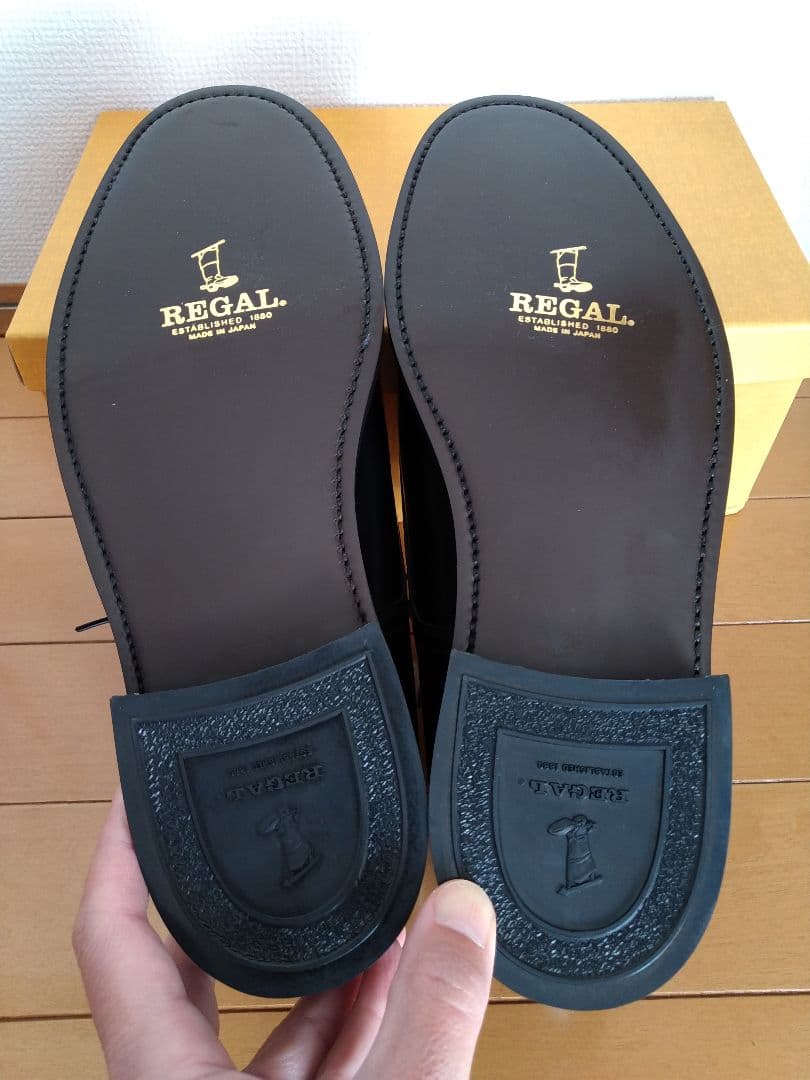 REGAL 2504 NA 黒 26.5cm 新品 定価￥33,000