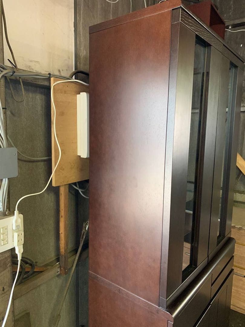 ①✅加藤木工　ダイニングボード　食器棚✅送料設置無料