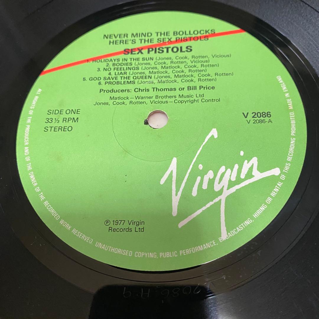 ミスプリUK初期盤 マットジャケSex Pistols