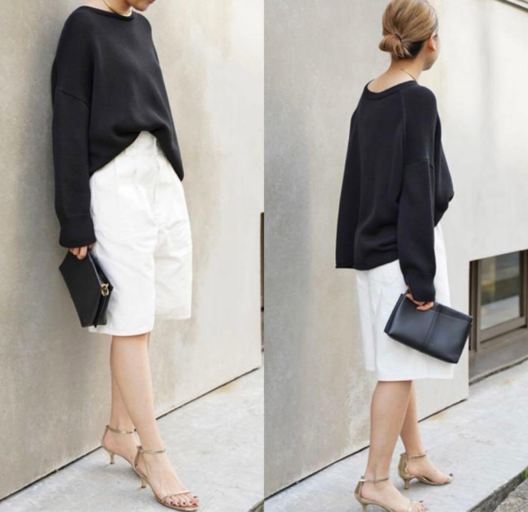 MUSE deドゥーズィエムクラス　ハーフパンツ　36 ホワイト