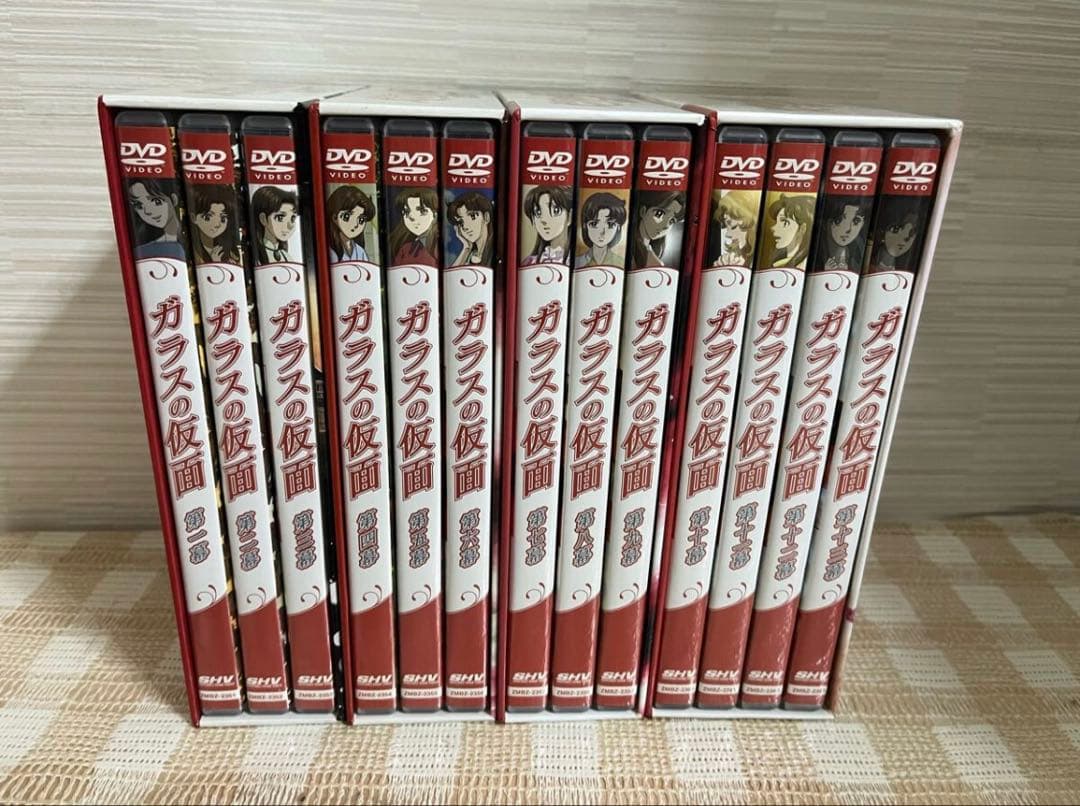 ガラスの仮面　初回全13巻セット DVD