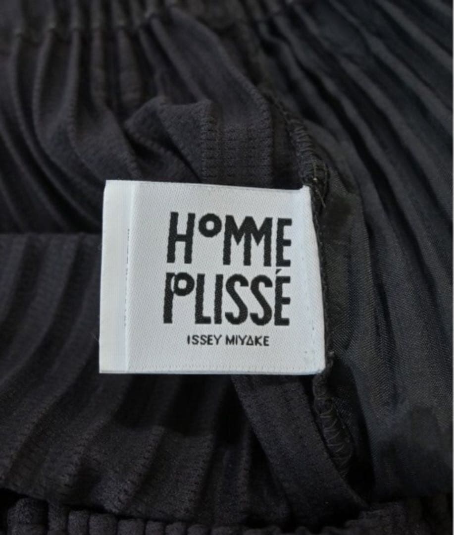 HOMME PLISSÉ ISSEY MIYAKE スラックス ブラック