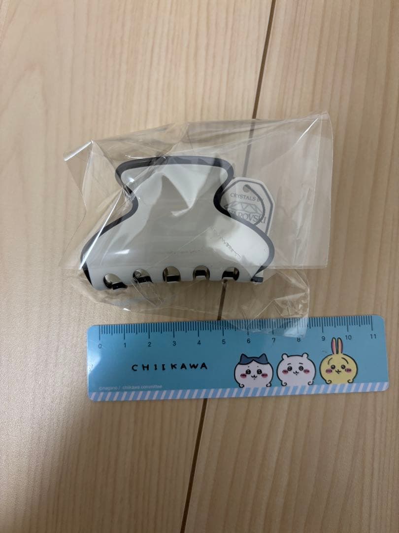 【新品未使用】コンプレックスビズ　バンスクリップ　バイカラー　ホワイト