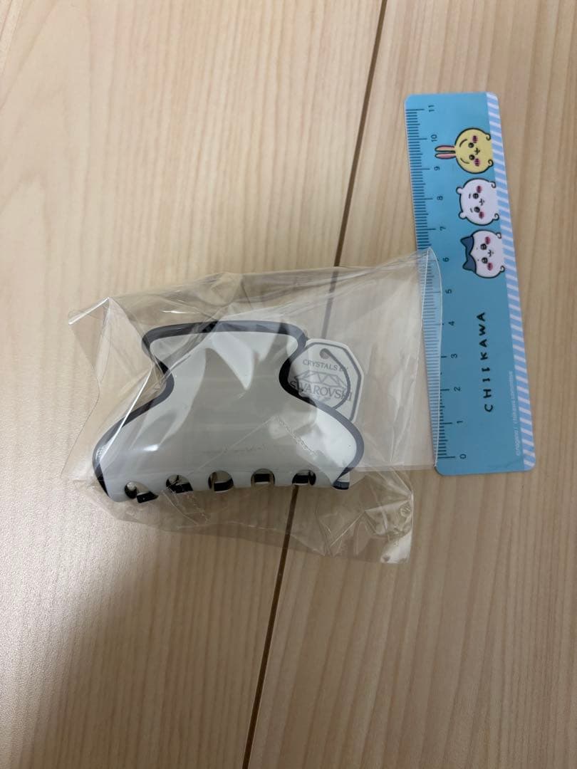 【新品未使用】コンプレックスビズ　バンスクリップ　バイカラー　ホワイト