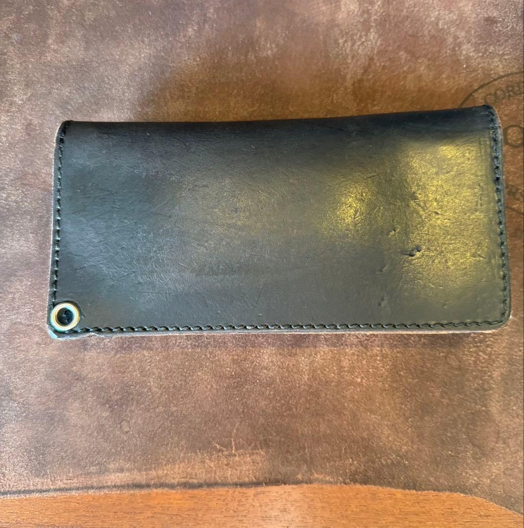 WOLF’S HEAD ウルフズヘッド スタッズ レザー ウォレット 財布