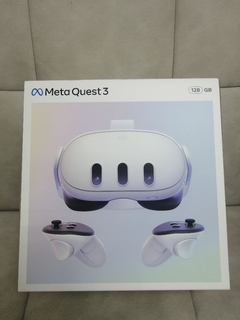  Quest 3 128GB 本体とコントローラー2個 VR