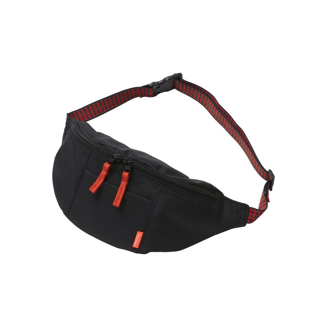 ファミリア　ボディバッグ　ブラック　タグ付き