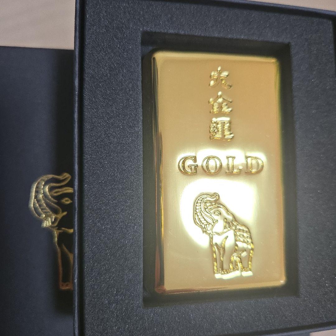 長福寿寺 吉ゾウくん　黄金の延べ棒守り　金運