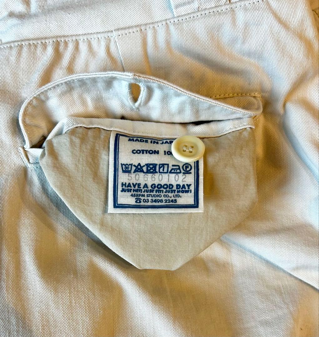 【美品】45Rおこめチノの908ジョッパン size02