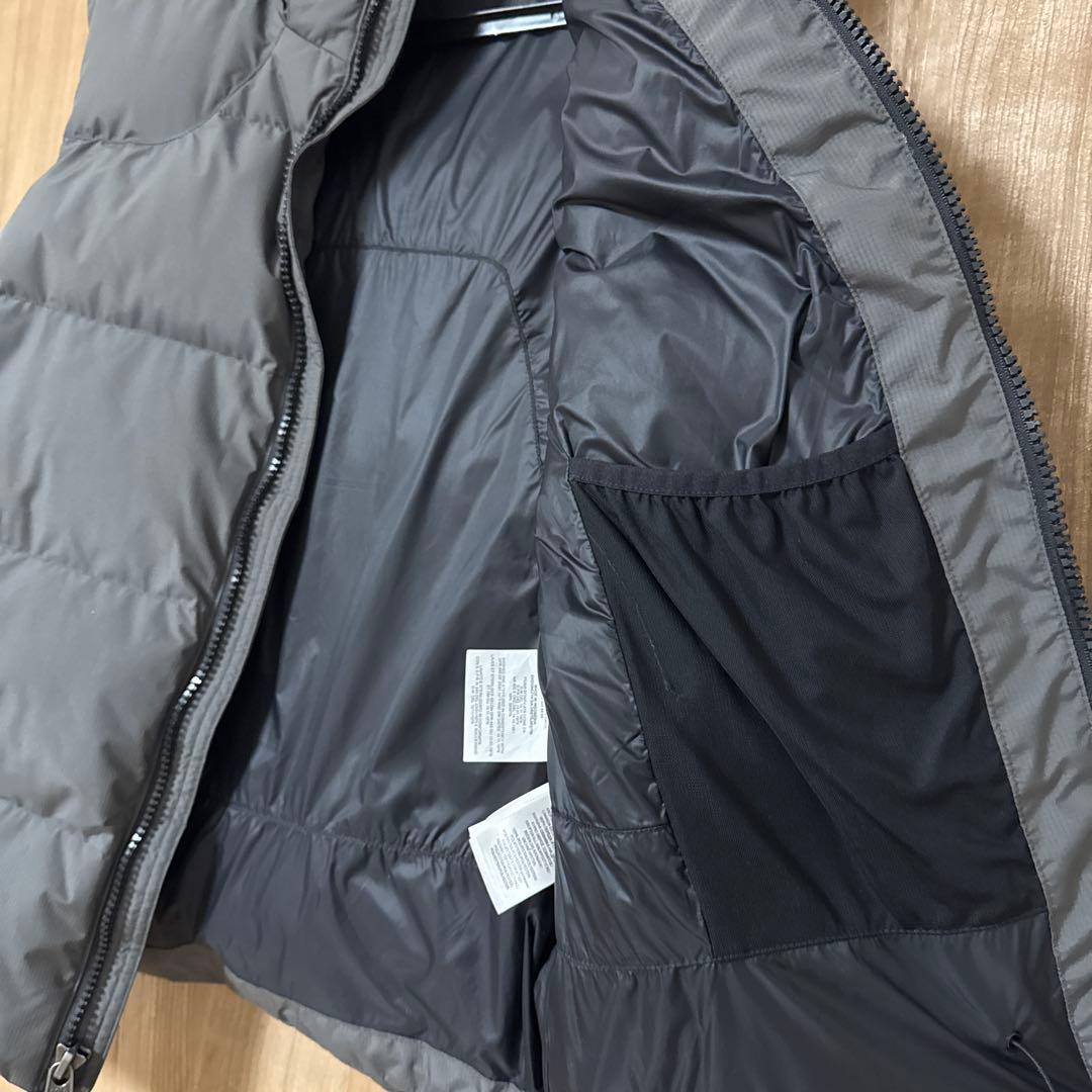 【美品】ポロ・ラルフ・ローレン フード付き2wayダウンベストＭ グレー