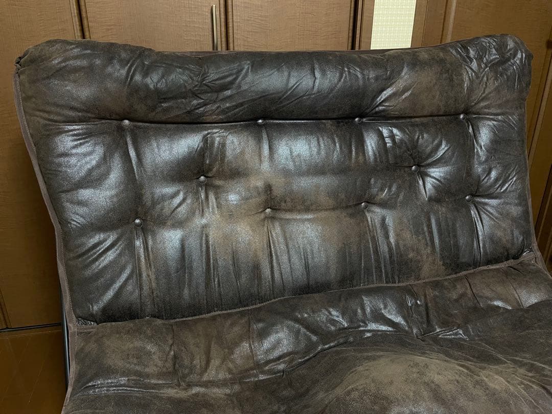 ニトリ　バタフライチェア 2人用 洗える＆はっ水