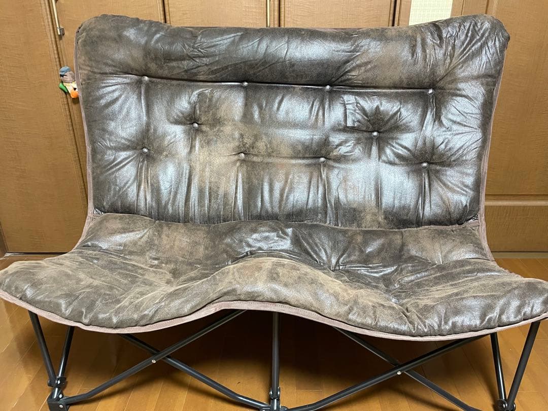 ニトリ　バタフライチェア 2人用 洗える＆はっ水