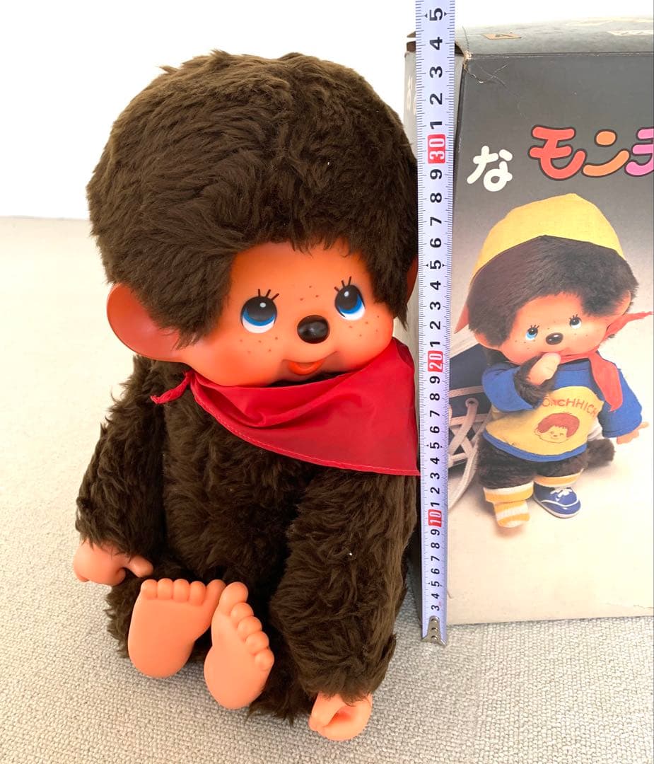 おおきなモンチッチ　当時物　セキグチ 1974 「未使用／箱付」