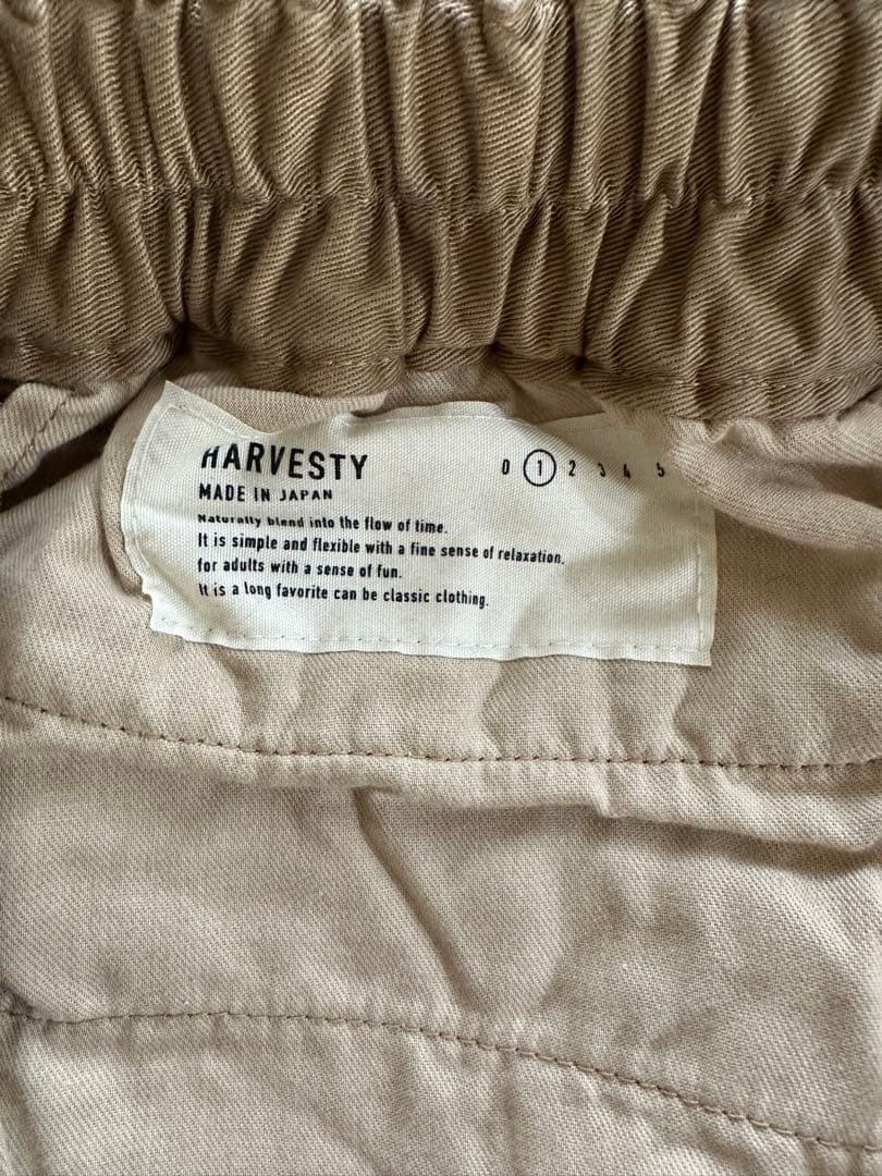 HARVESTY サーカスパンツ　サイズ1
