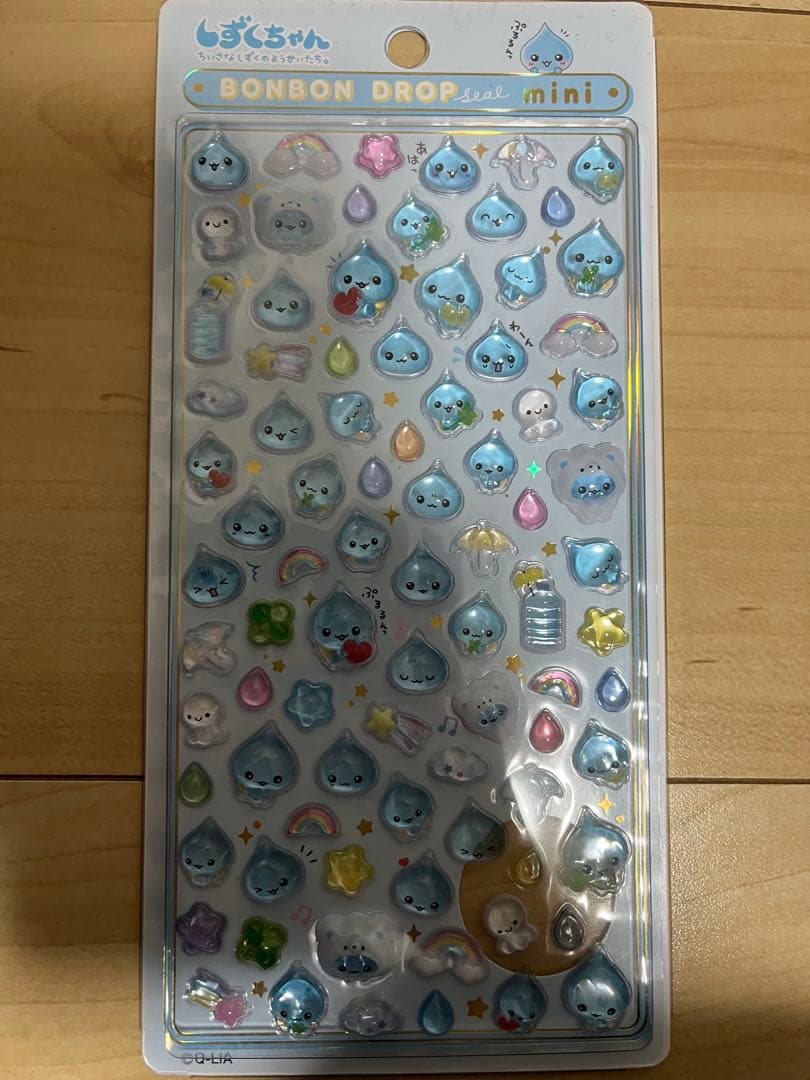 【正規品】ボンボンドロップシール ミニ サンリオ 8種 ＋しずくちゃん4種類