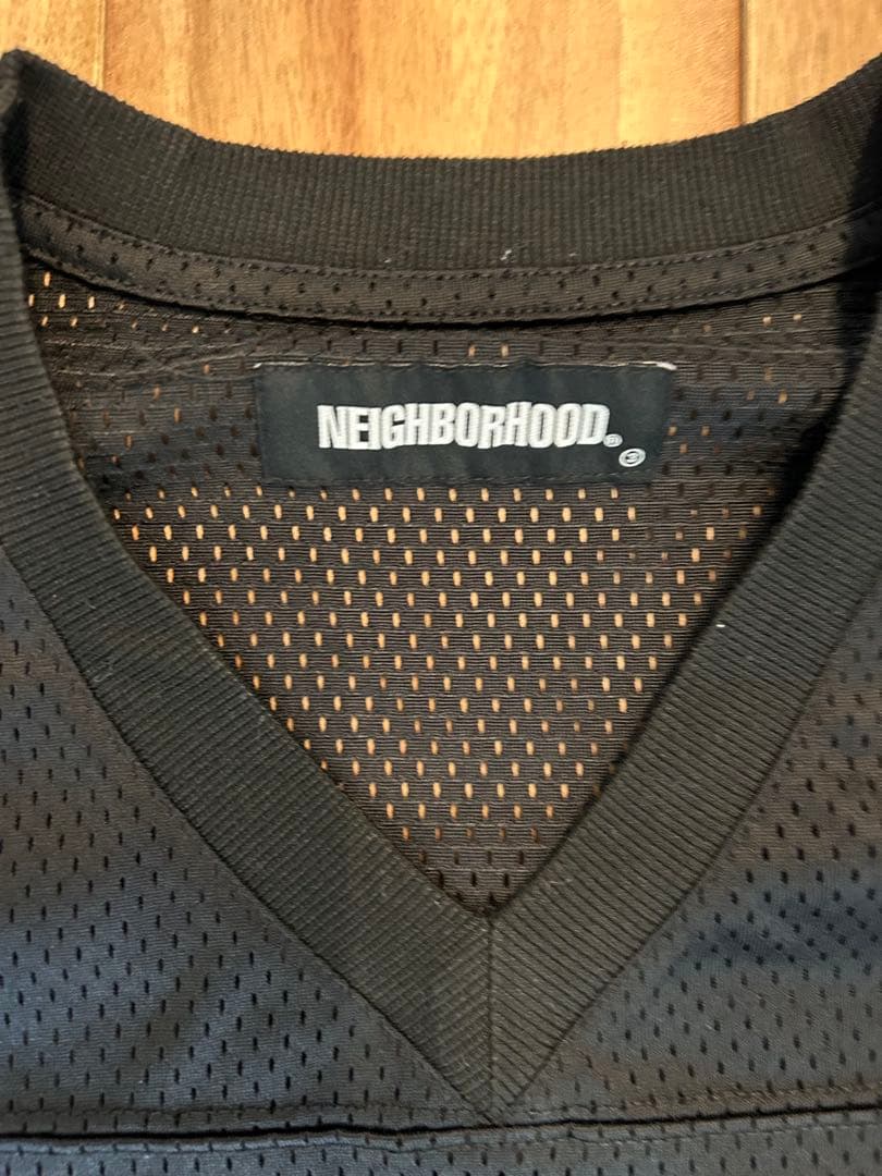 NEIGHBORHOOD 21 PM/F-M メッシュ　ふっトボールシャツM