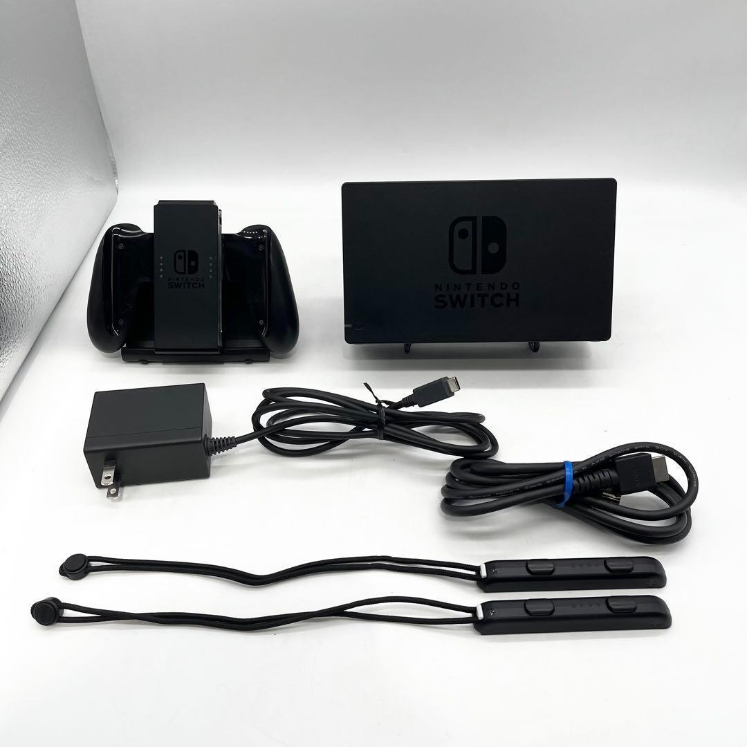【液晶美品】NintendoSwitch 本体 新型拡張バッテリー 付属品完備