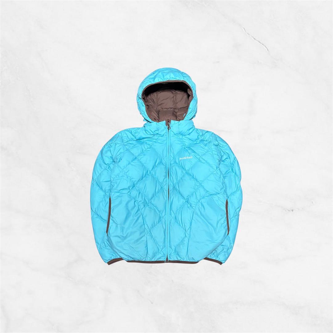 ジャケット・アウター mont-bell down jacket parka blue/ brown