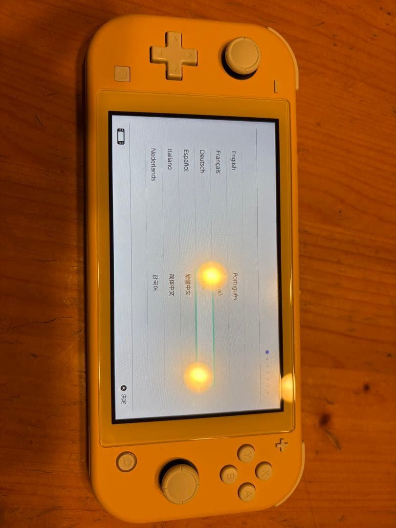 【美品】Nintendo Switch lite　イエロー　外箱あり