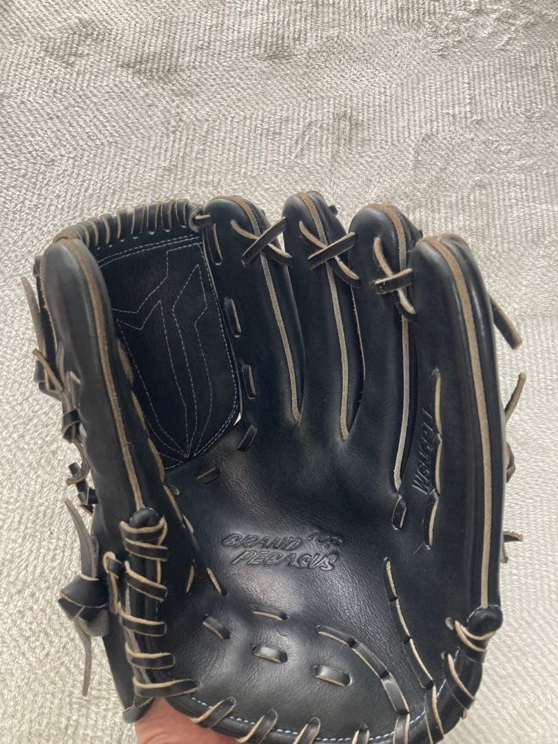 最終値下げ！ワールドペガサス硬式グローブ 投手用ネイビー