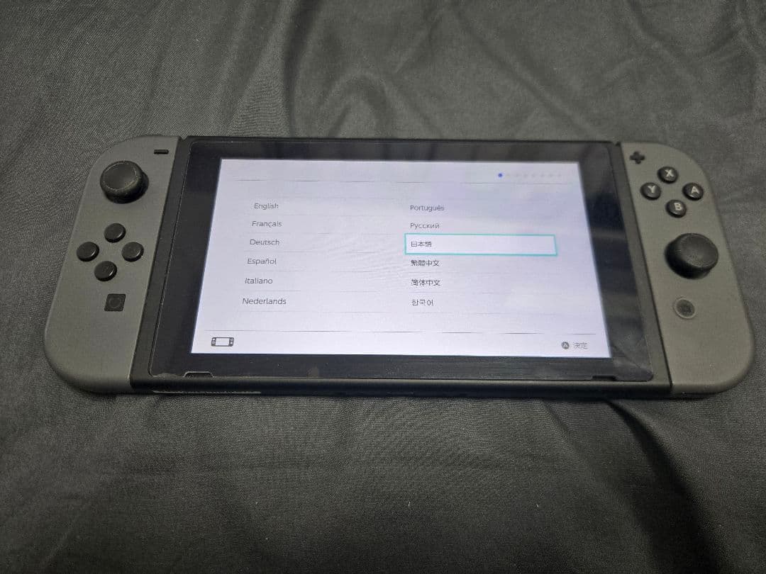 Switch 本体 通常モデル 付属品完備 microSD128GB付