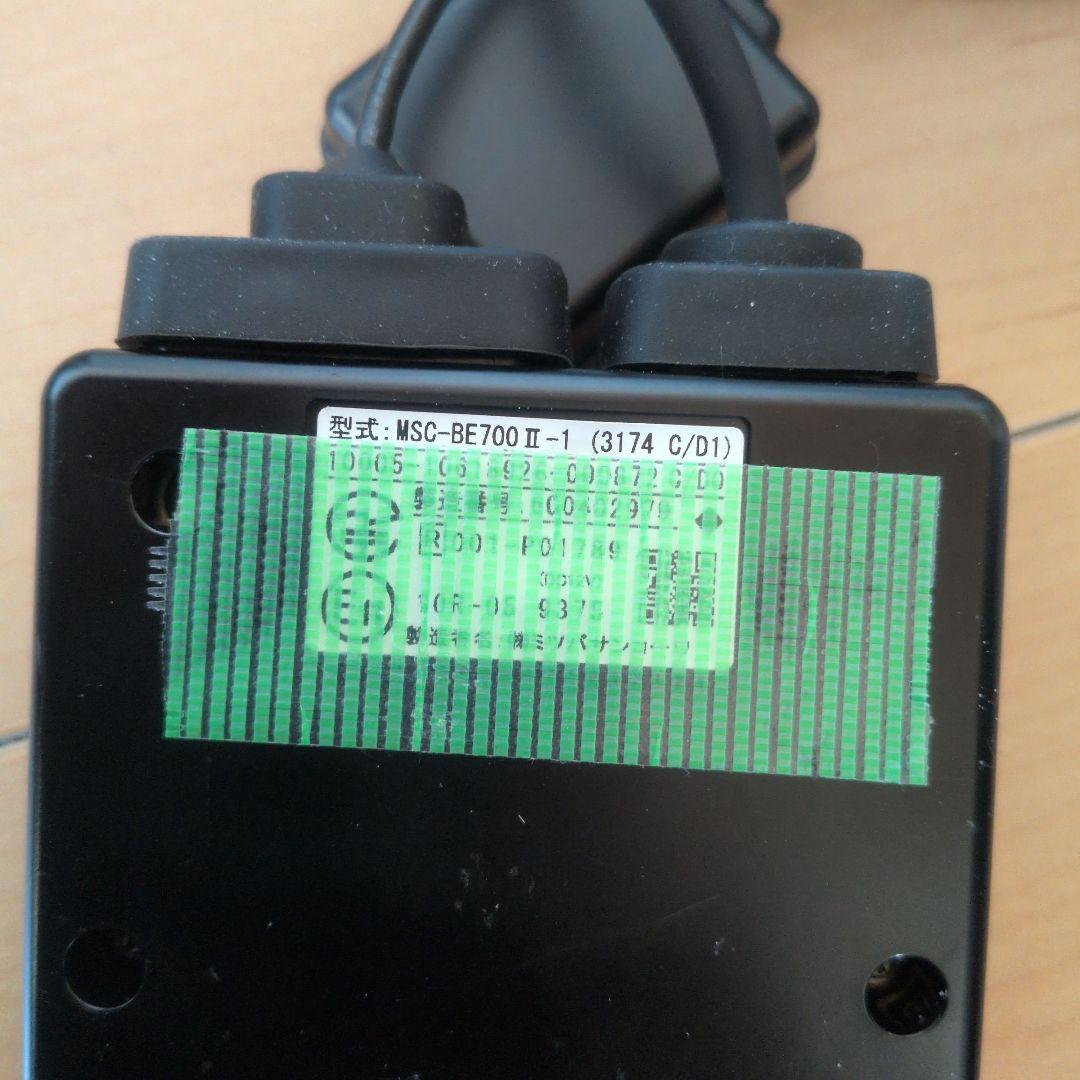 バイク ２輪用ETC2.0 MSC-BE700 II