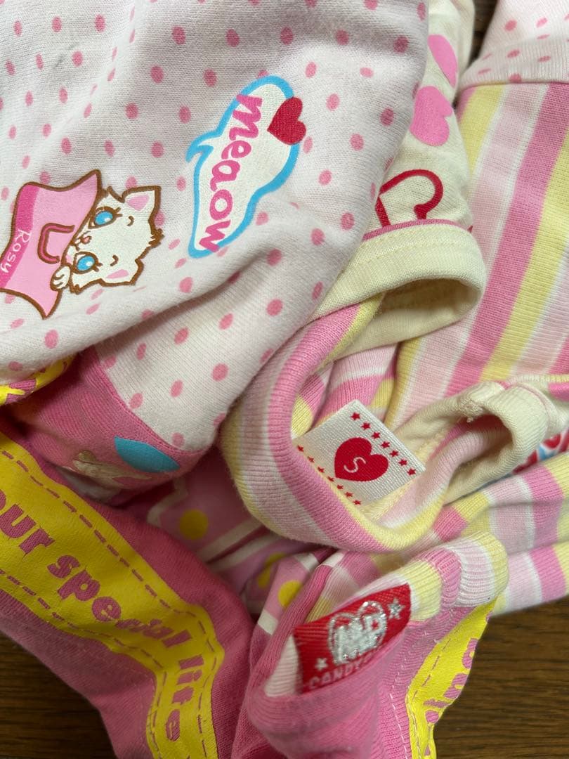 d*3様 MEZZO PIANO ハートプリント Tシャツ