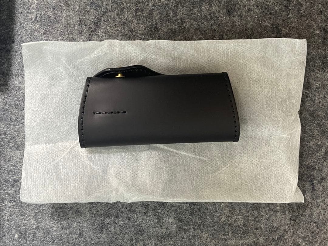 【新品未使用】キーケース usuha-kullmu マットコードバン ブラック