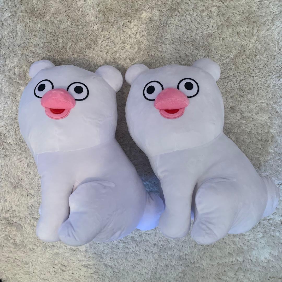 絶滅寸前の動物　ハッチンパモス　めちゃもふぐっとぬいぐるみ　２体