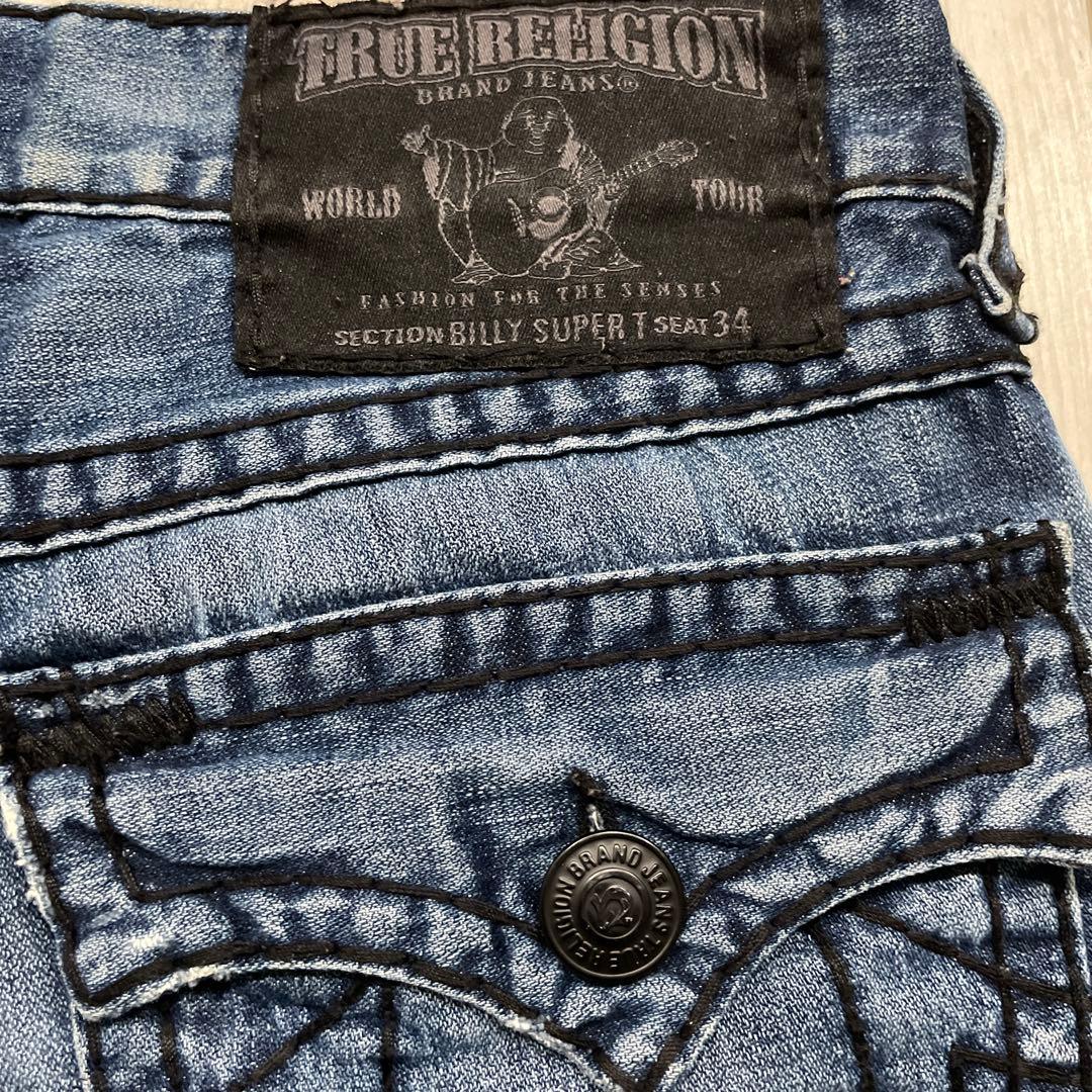 00s トゥルーレリジョン W31 BILLY SUPER T デニムパンツ