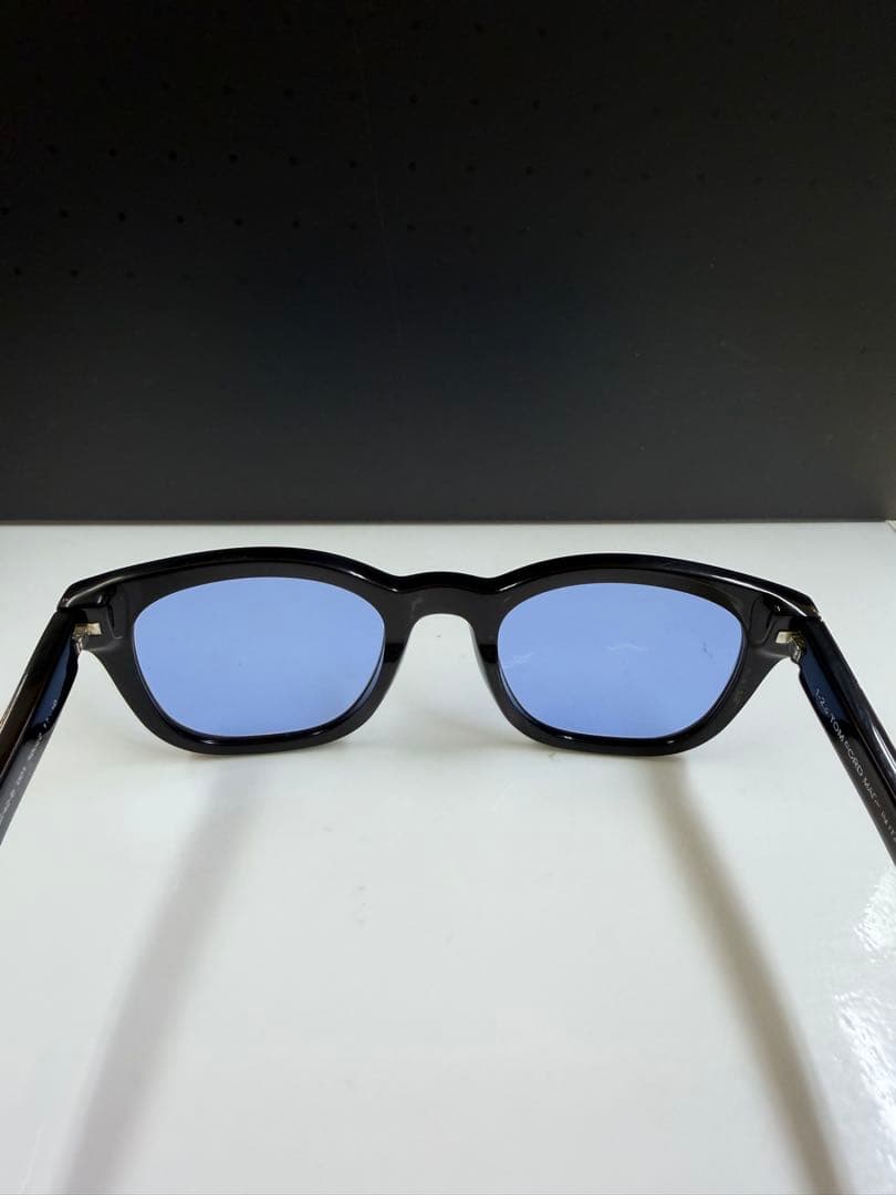 TOM FORD TF5542 ミドルブルー サングラス メガネ　度なし