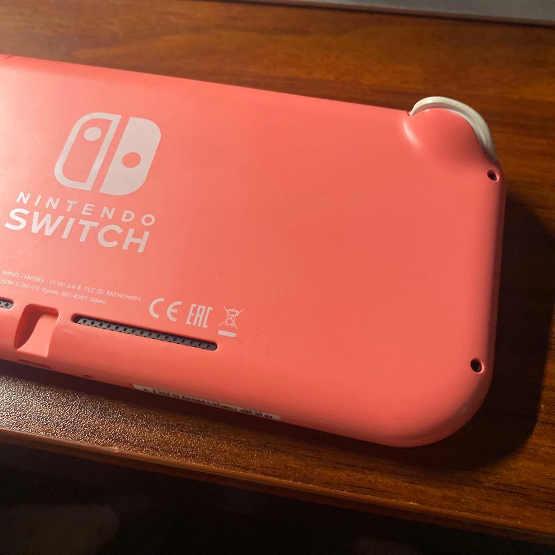 Nintendo Switch Lite ピンク 充電器 ケース+SDカード