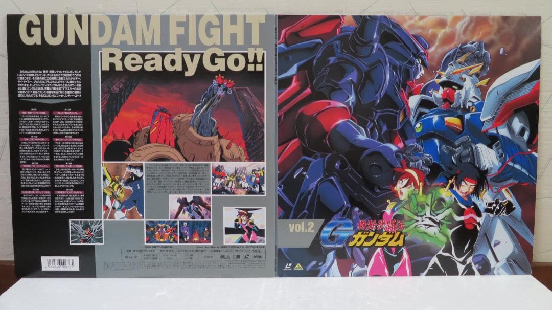 機動武闘伝Ｇガンダム　ＬＤ単品セル全７巻セット販売