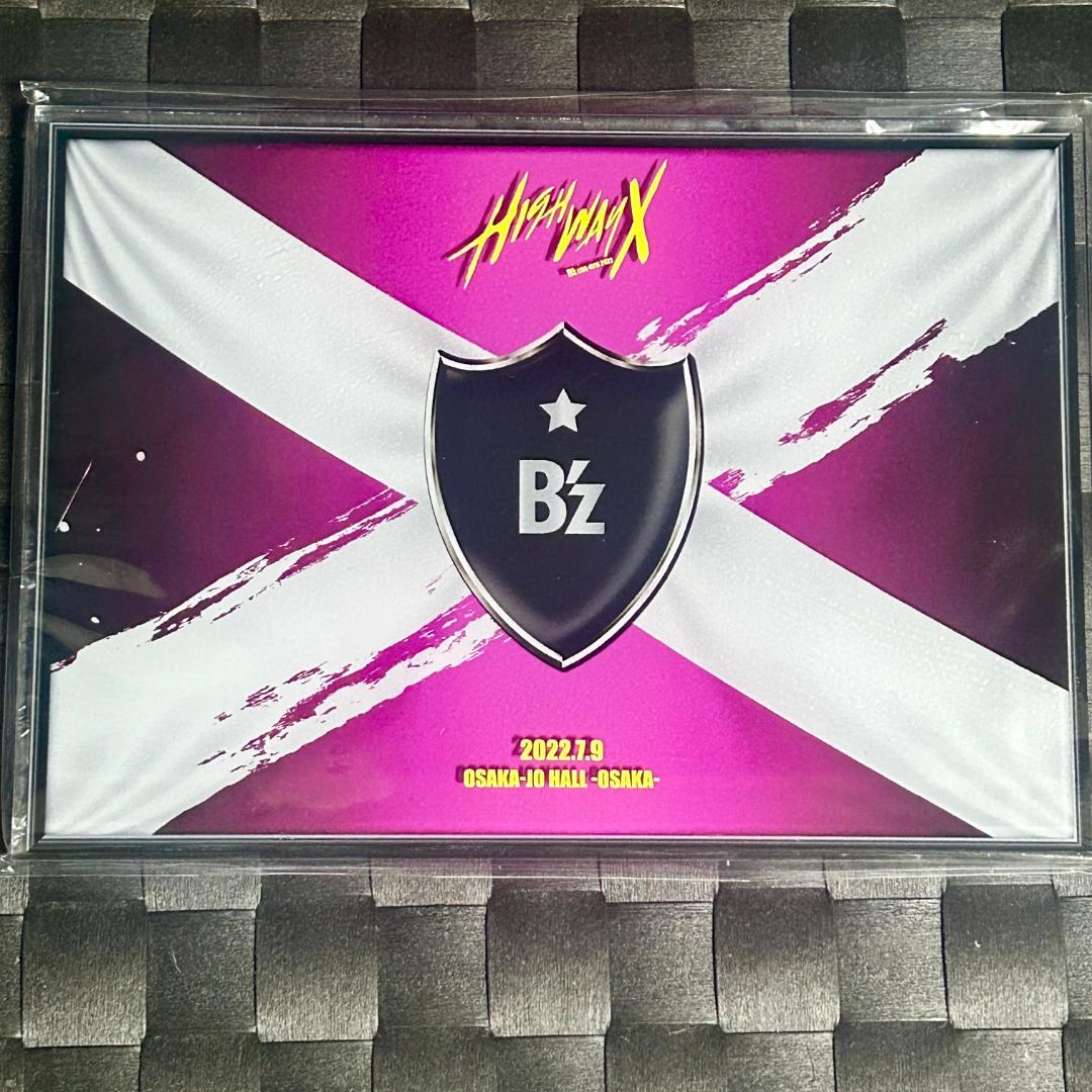 B'z Highway X 楽屋プレートレプリカ アクリルスタンド【非売品】