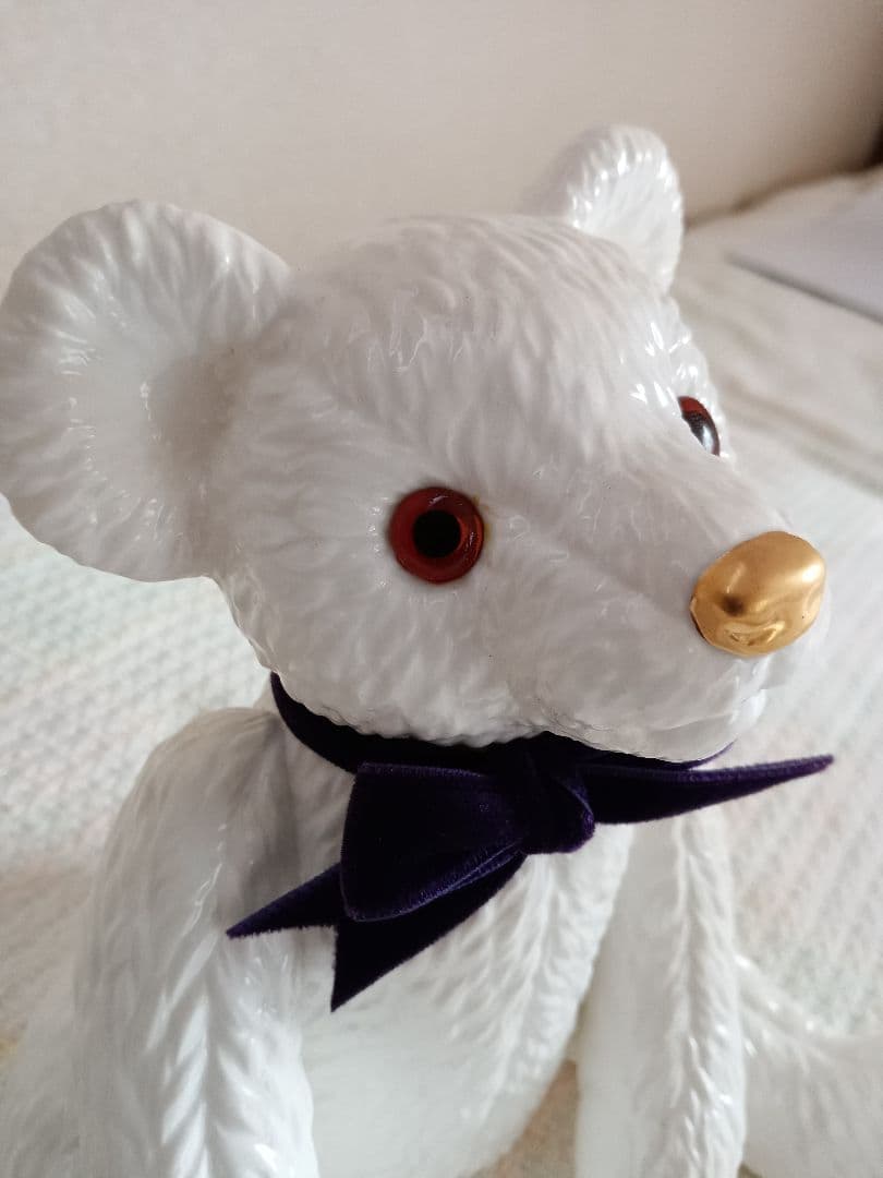 ノリタケ　Noritake テディベア置物