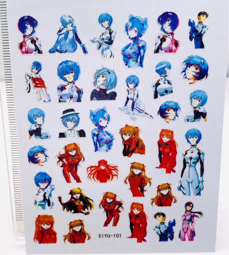 アニメ　キャラクター　ネイルシール